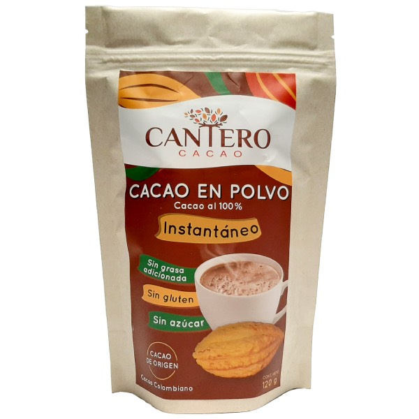 Cacao puro en polvo — producto colombiano disponible para consulta comercial